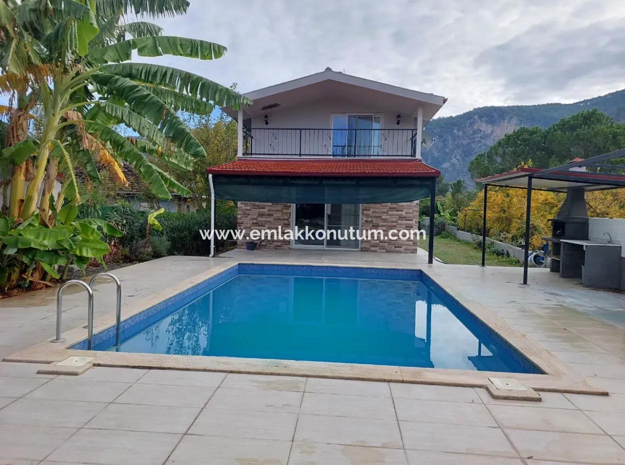 4 In 1 Detached Luxury Villa With Swimming Pool Zu Vermieten In Dalyan, Mugla