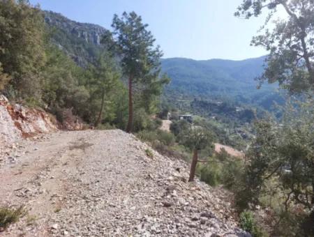 1 300 M2 63 M2 Zoniertes Grundstück Zum Verkauf In Göcek Gökçeovacik