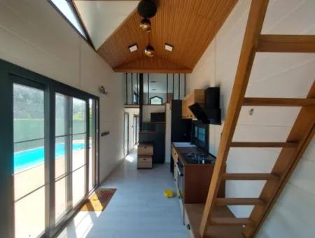 25M2 Zero Tiny House Und Grundstück Zum Verkauf Auf 220M2 Land In Dalyan Okçular