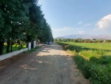 Freistehendes 1 000 M2, 250M2 Schnäppchengrundstück Mit Baurechten Zum Verkauf In Köyceğiz Beyobasi