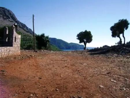 Mugla Dalaman Incebel Land Mit See- Und Seeblick Zum Verkauf