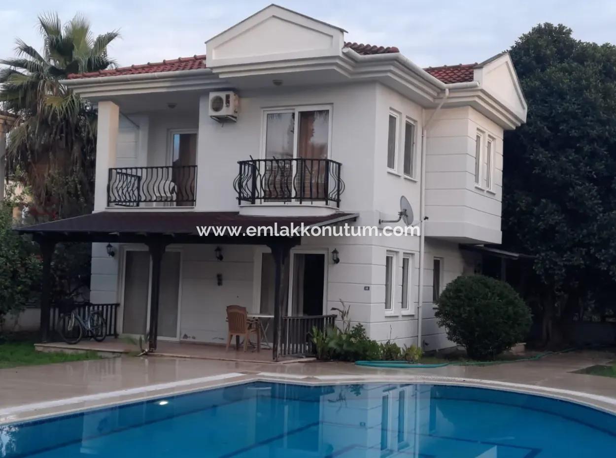 Muğla Dalyanda 3 1 Furnished Duplex With Swimming Pool For Rent