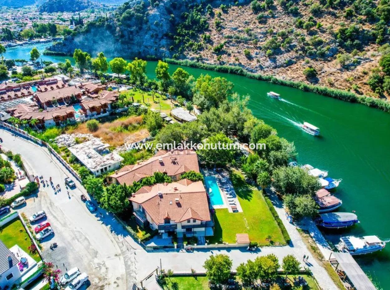 Muğla Dalyan Center 750 M2, / 40 Zoned 2 Floors Permitted Bargain Land For Sale