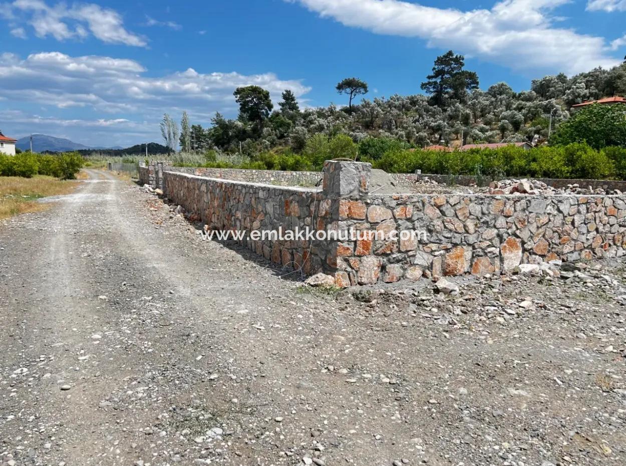 Ortaca Mergenlide Mountain Edge, 1 400 M2 Zoned Land For Sale