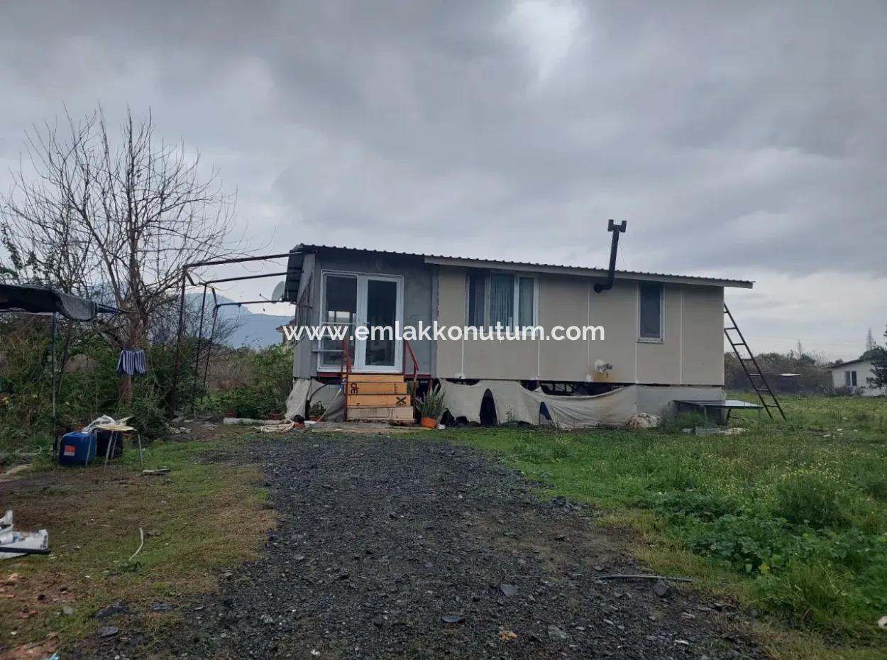 Muğla Ortaca Dalyan 1.500 M2 Land 50 M2 1 1 Steel House For Sale.