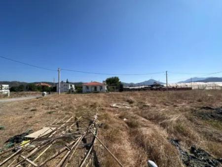 515 M2 Corner Zoned Land For Sale In Ortaca Karaburun