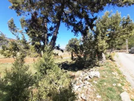 912 M2 Detached Land Suitable For Deposit In Denizli Çameli Belevi For Sale