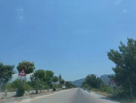 Mugla Dalyanda Residence And Hotel Suitable 1 563 M2 Zoned Land For Sale