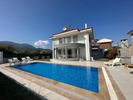 4 In 1 Villa With Private Swimming Pool In Dalyan Long Term Rental