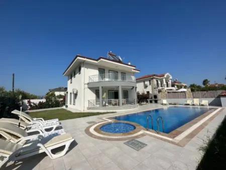 4 In 1 Villa With Private Swimming Pool In Dalyan Long Term Rental