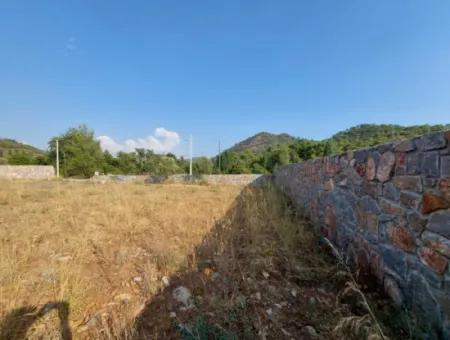 Detached 1 000 M2 Construction License Ready Land For Sale In Köyceğiz Beyobasi