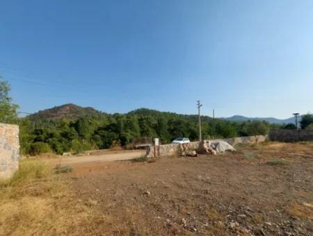 Detached 1 000 M2 Construction License Ready Land For Sale In Köyceğiz Beyobasi