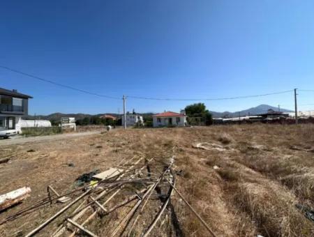 2585 M2 Detached Land Close To The Lake In Köyceğiz Çandırda For Sale