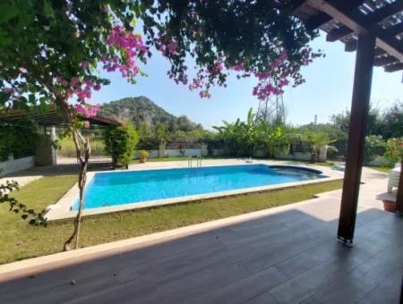 Muğla Ortaca Dalyan 200 M2, 6 1 Detached Triplex For Sale