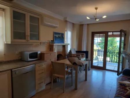 Muğla Dalyanda Swimming Pool 2 1, 60 M2 Furnished Bargain Apartment For Sale