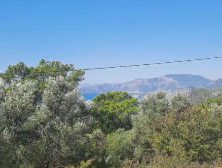 Mugla Gökbelde Lake And Sea View 1000M2 Land For Sale