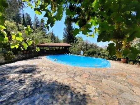 Fethiye Faralya Natural And Stone Boutique Hotel For Sale With Full Equipped And Certified