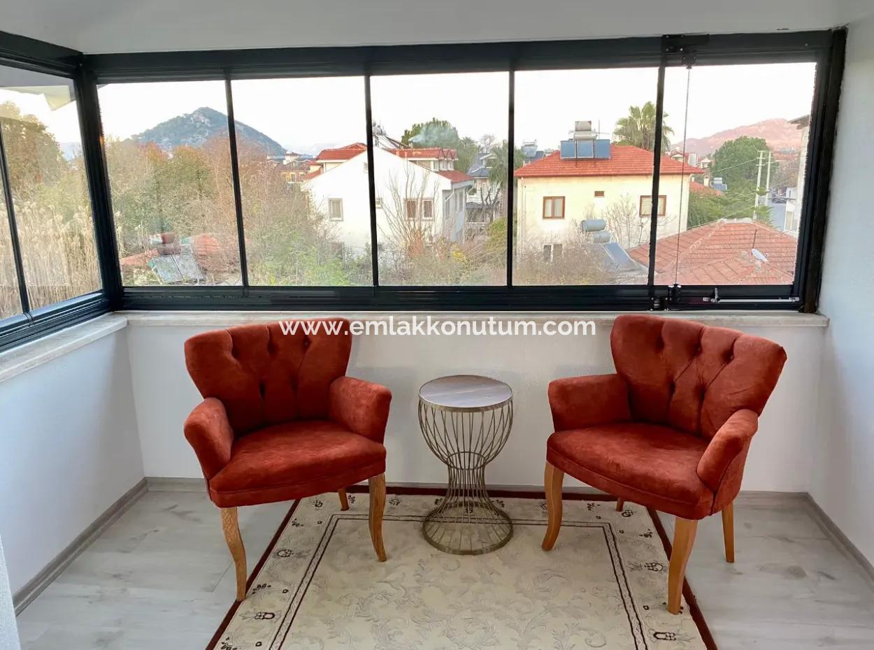 Ortaca Dalyanda 1+1 Eşyalı Çatı Katı Daire 1 Mayısa Kadar Kiralık