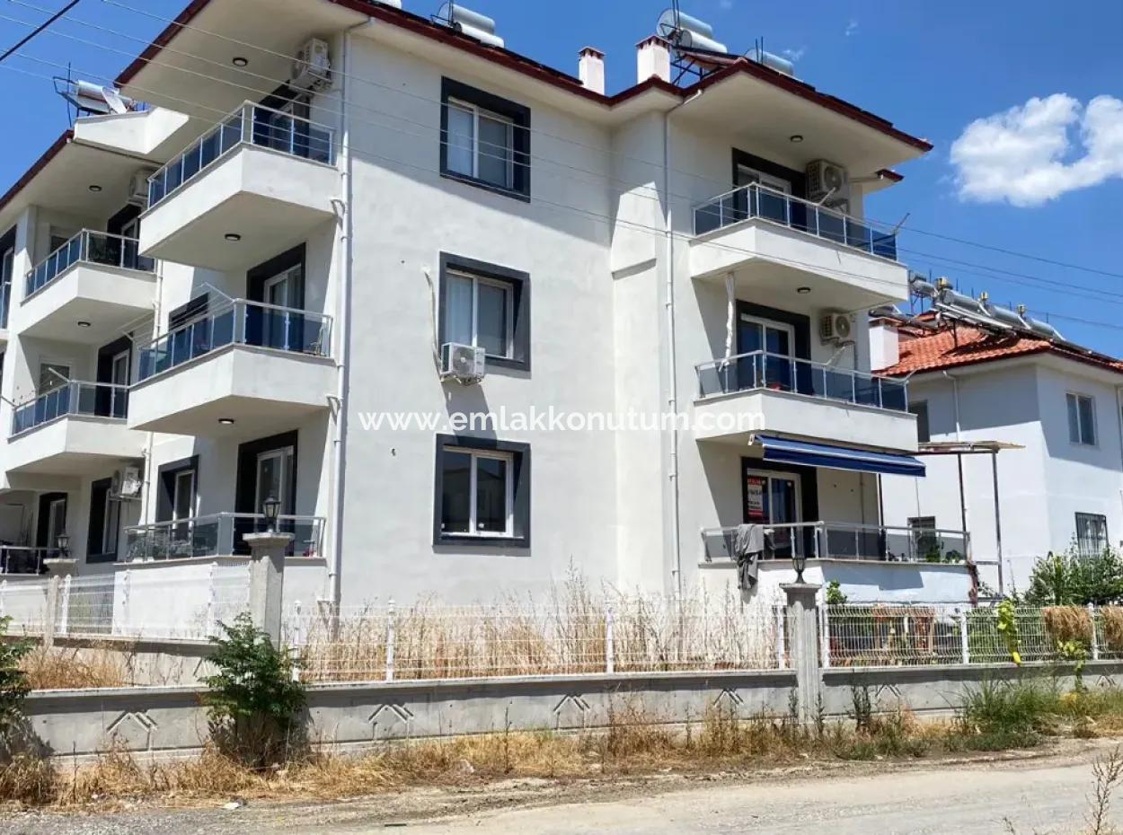 Muğla Ortacada Satılık 1+1 Geniş Balkonlu Giriş Kat Daire.