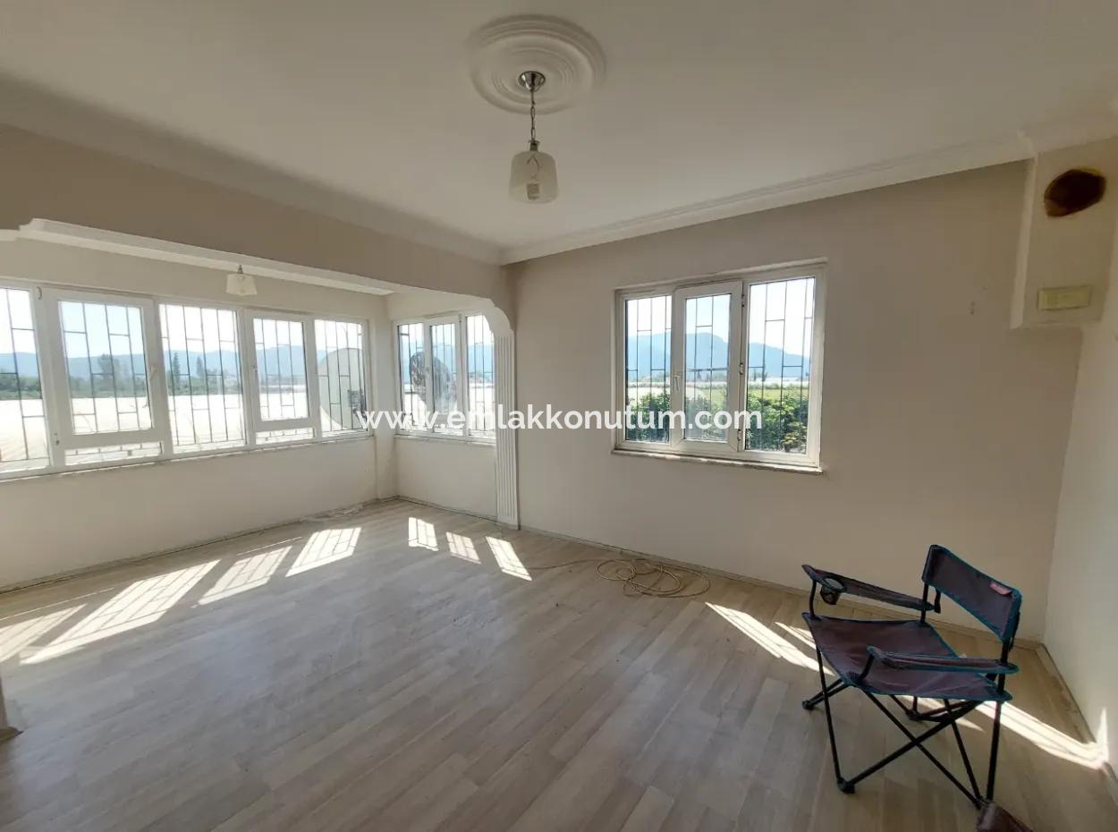 Muğla Ortaca Eskiköy De 120M2,  3+1 Bahçeli Kiralık Daire