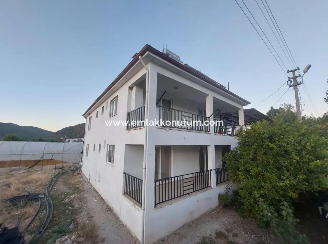 Muğla Ortaca Ekşiliyurtta 125 M2, 2+1 Giriş Kat Eşyasız Sıfır Daire Kiralık