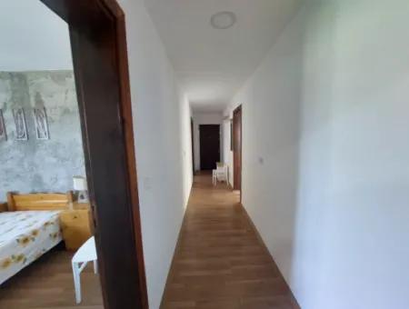 Ortaca Okçularda 400 M2 Arazide, 100 M2 2+1 Müstakil Eşyalı Yüzme Havuzlu Ev Kiralık